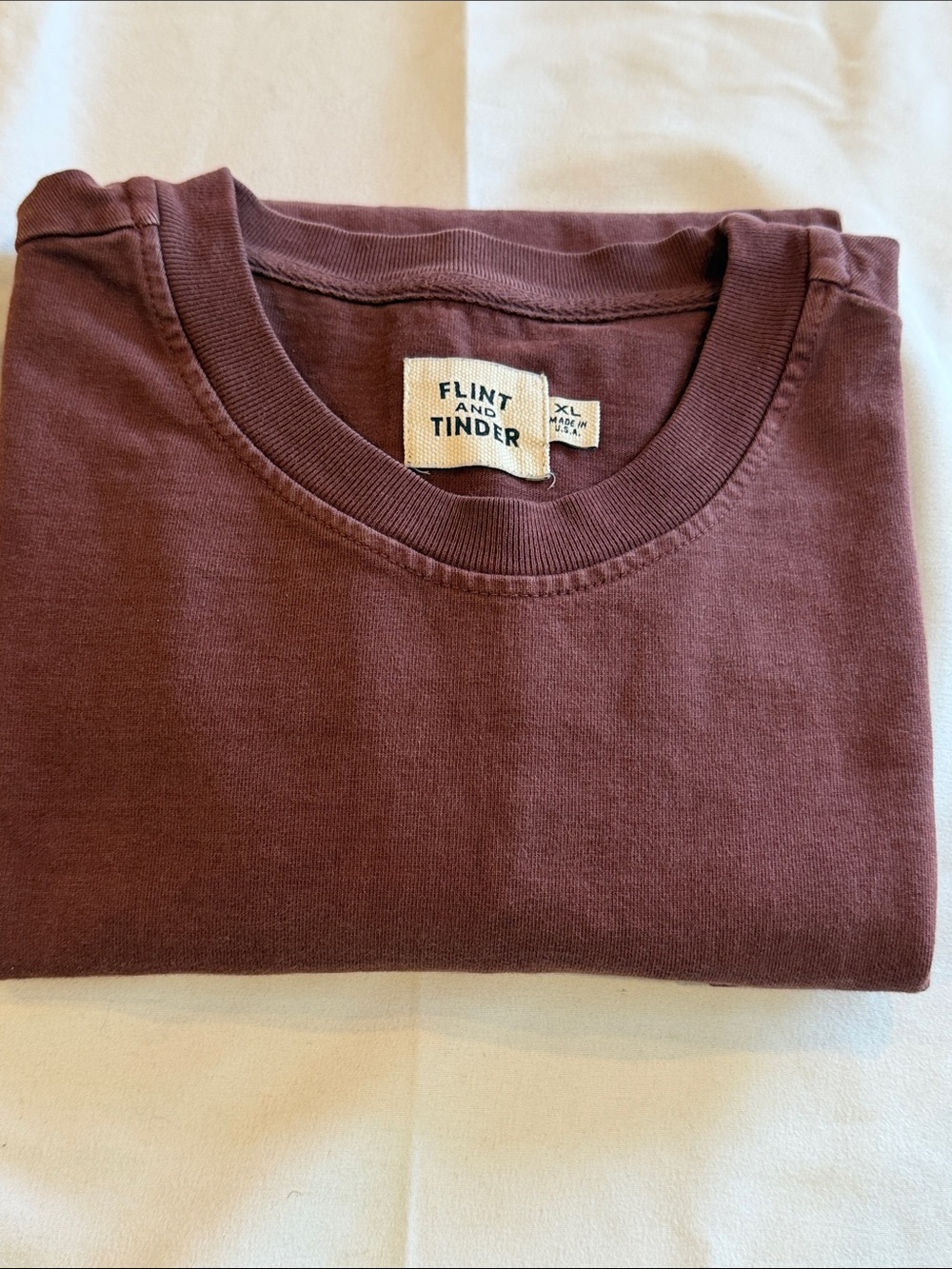 Flint and tinder maroon Sz XL GUC